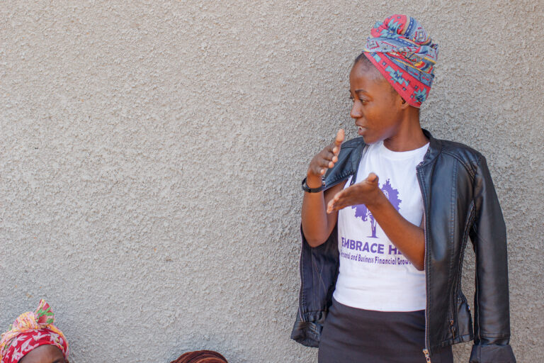 Embrace Her Zambia who we are volunteer
